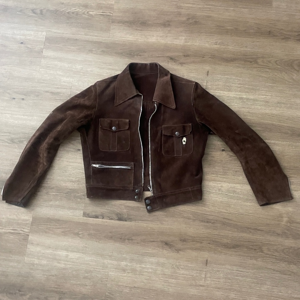 Vintage suede 70's jacket.